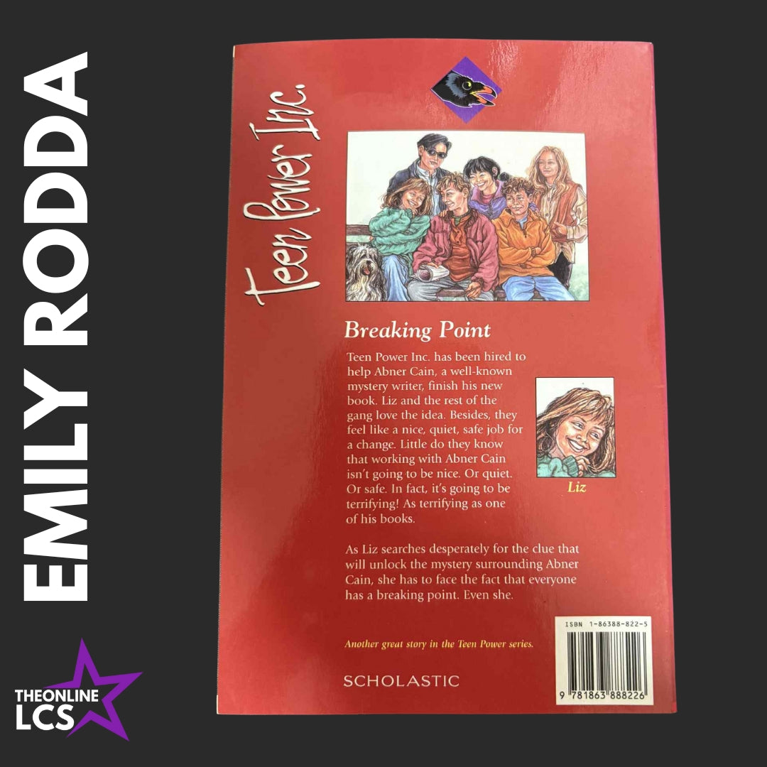 Scholastic Teen Power Inc Breaking Point #7 Emily Rodda