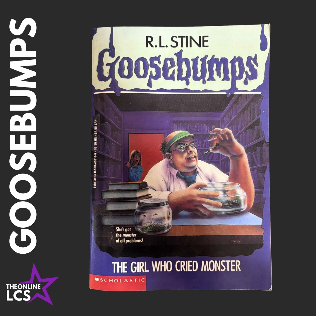 Apple Fiction Goosebumps The Girl Who Cried Monster #8 R.L. Stine