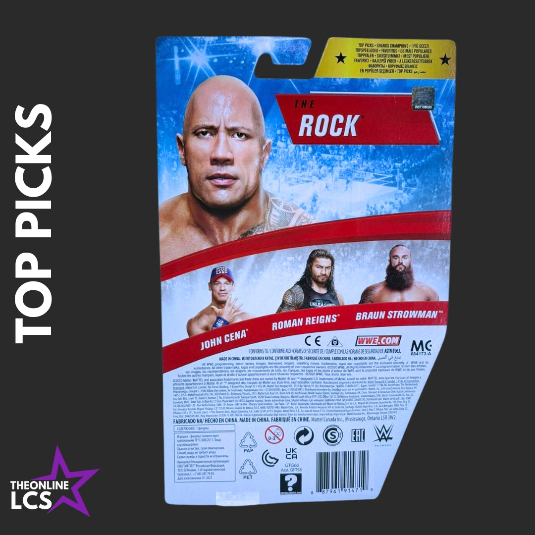 Mattel WWE Top Picks Basic Action Figure The Rock