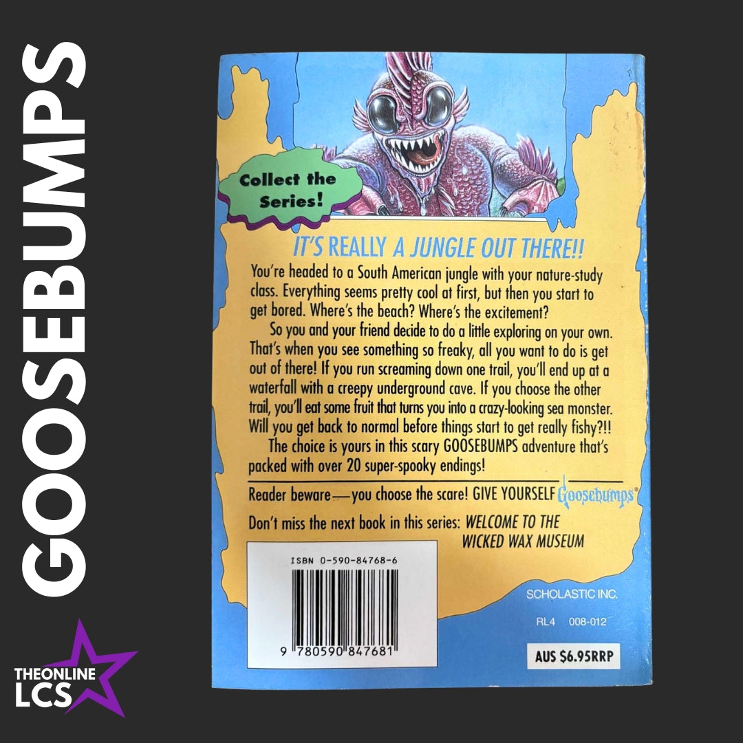 Apple Fiction Goosebumps Give Yourself Deep in The Jungle of Doom #11 R.L. Stine