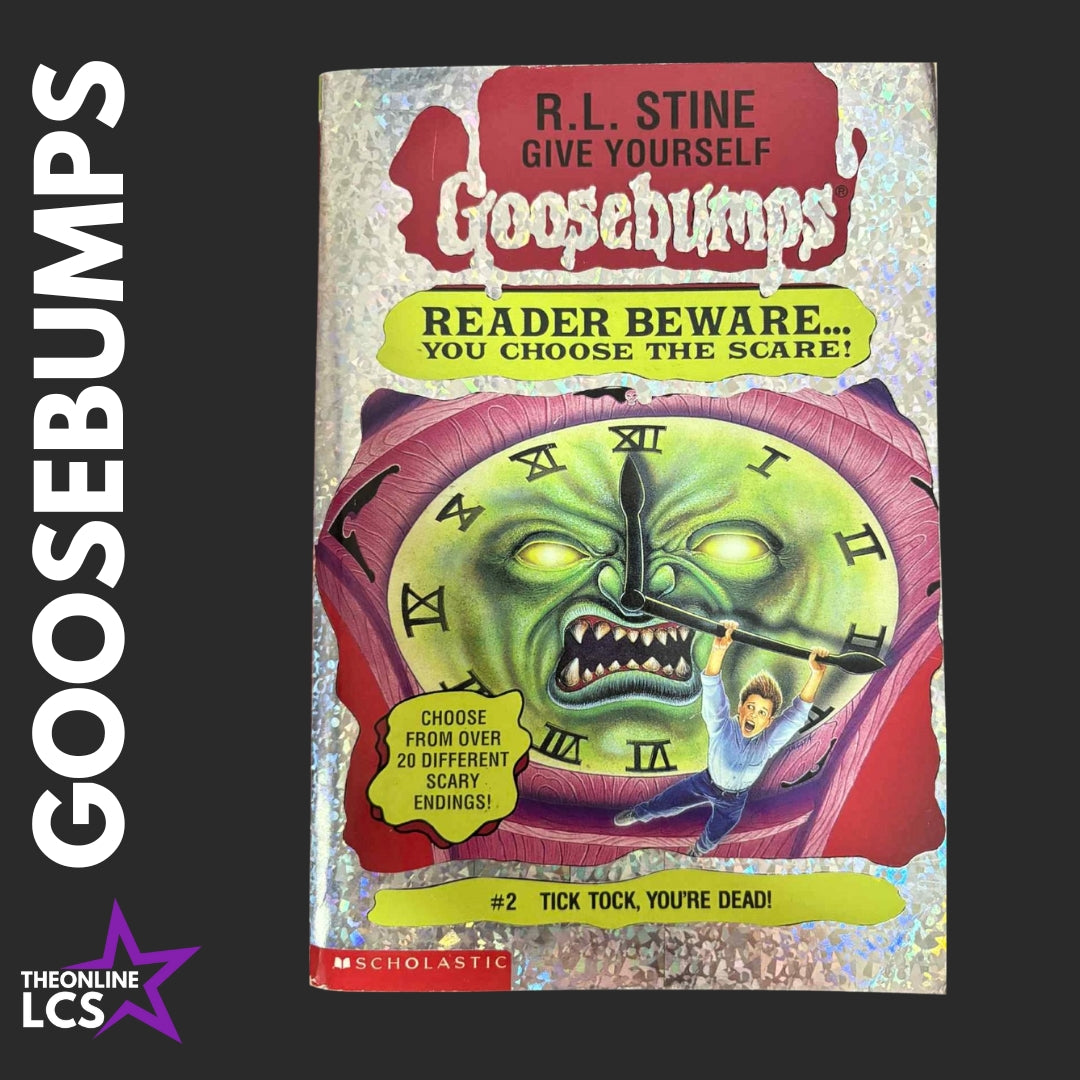 Apple Fiction Goosebumps Give Yourself Tick Tock, You're Dead #2 R.L. Stine