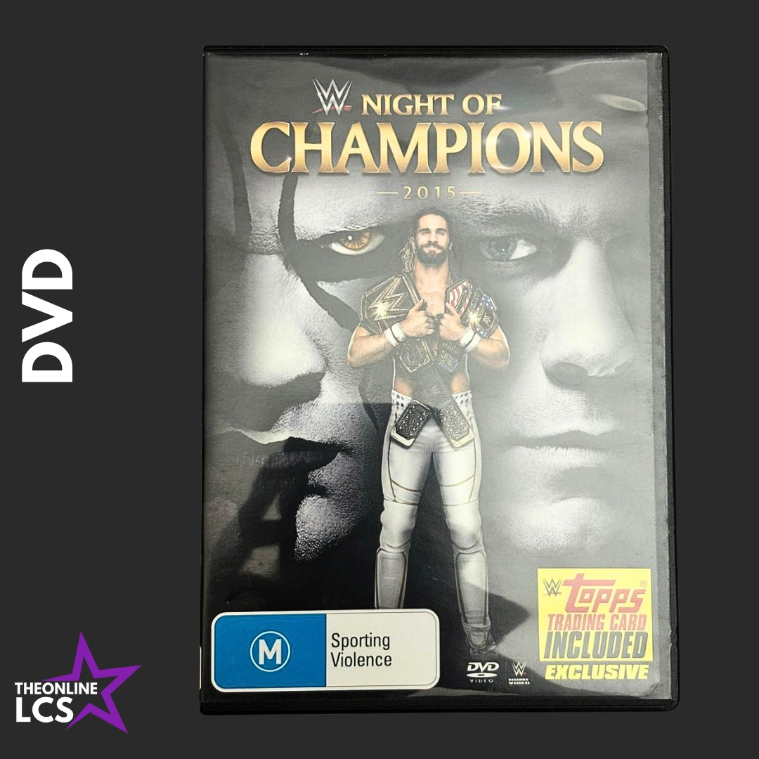 WWE 2015 Night of Champions DVD
