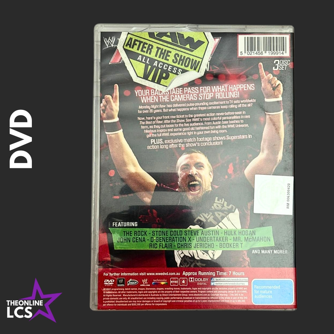 WWE The Best of Raw After the Show 3-Disc DVD