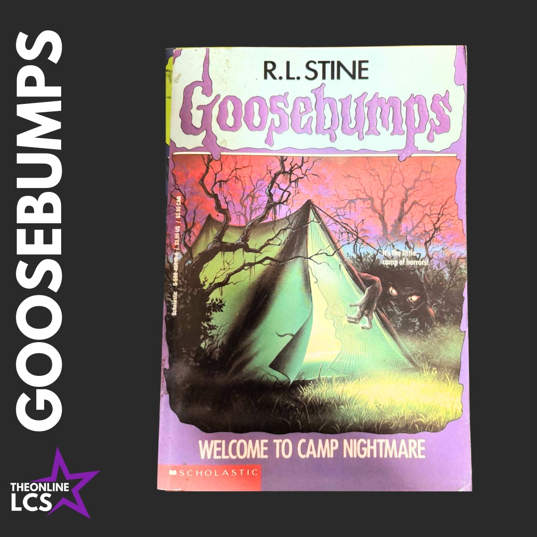 Apple Fiction Goosebumps Welcome to Camp Nightmare #9 R.L. Stine