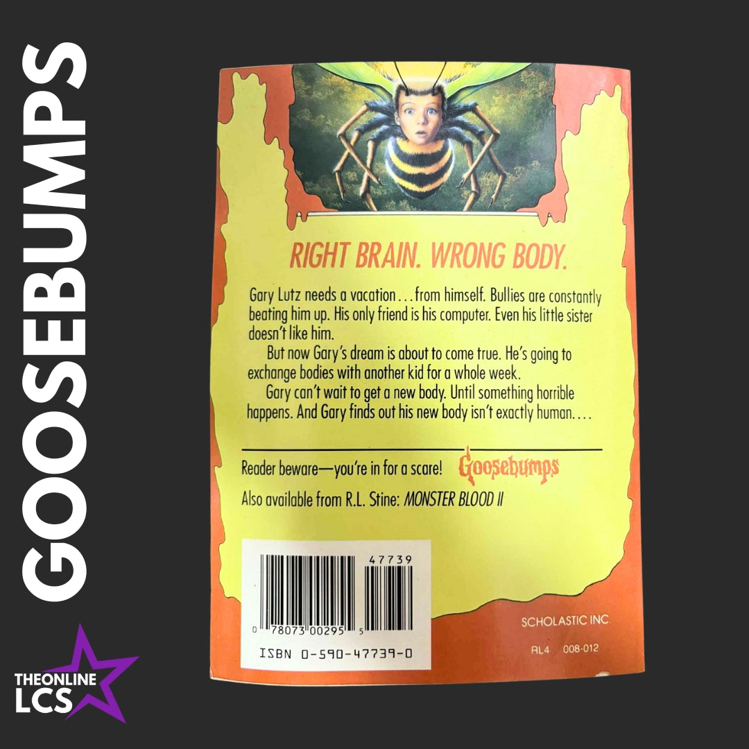 Apple Fiction Goosebumps Why I'm Afraid of Bees #17 R.L. Stine
