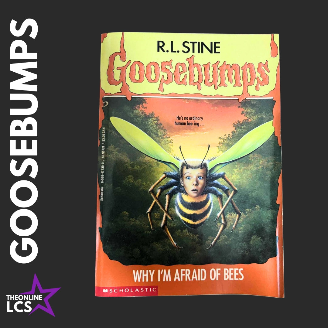 Apple Fiction Goosebumps Why I'm Afraid of Bees #17 R.L. Stine