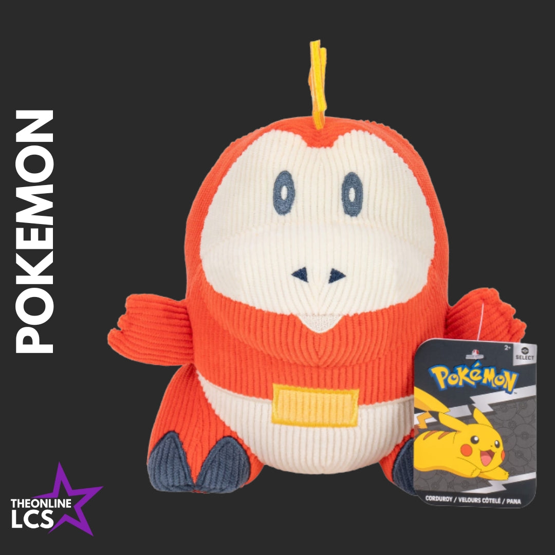 2022 Pokémon Corduroy Fuecoco 8″ Plush BNWT