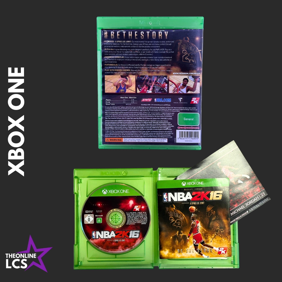Xbox One NBA 2K16 Michael Jordan Cover Edition