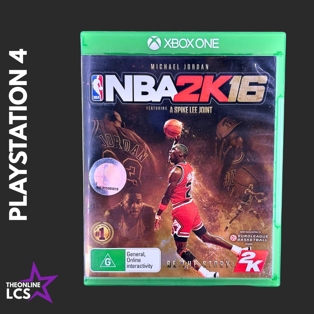Xbox One NBA 2K16 Michael Jordan Cover Edition
