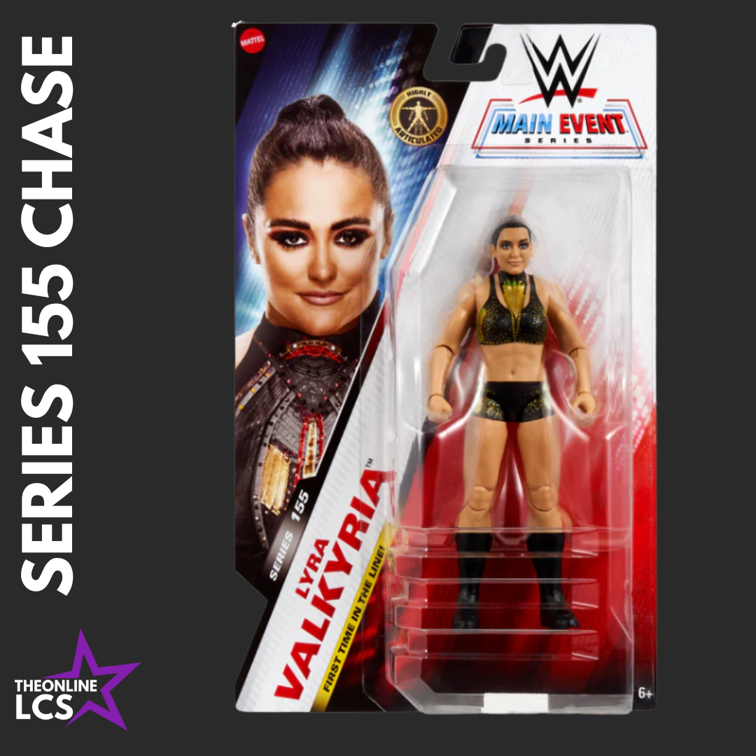 Mattel WWE Series 155 Main Event Basic Lyra Valkyria Chase Variant (Black Boots)