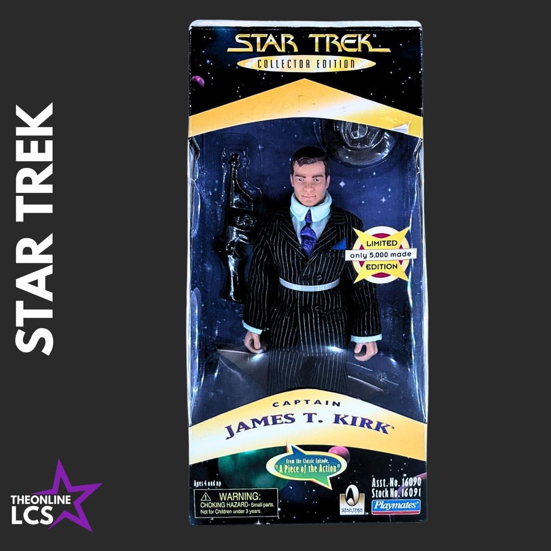 1996 Playmates Star Trek Collector Edition Captain James T Kirk Limited /5000