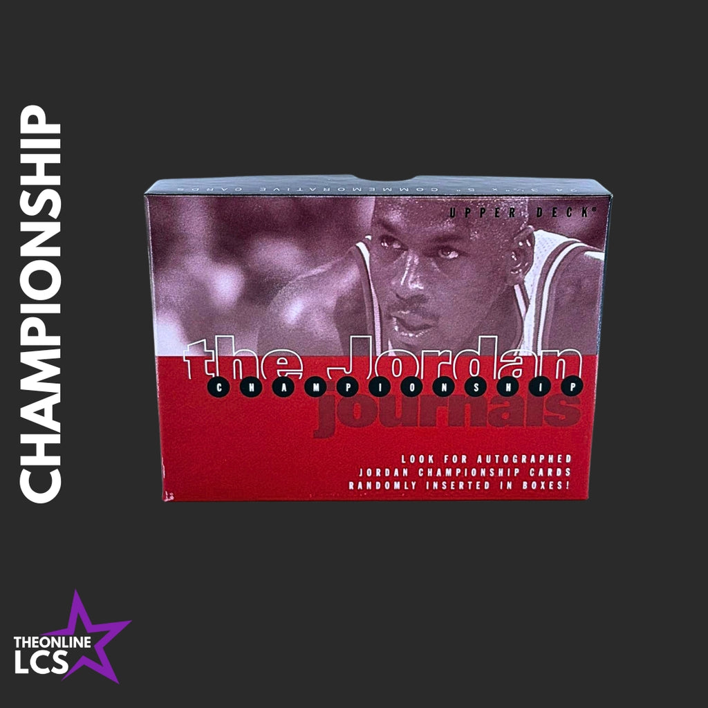 1997 Upper Deck The Jordan Championship Journals Opened Box