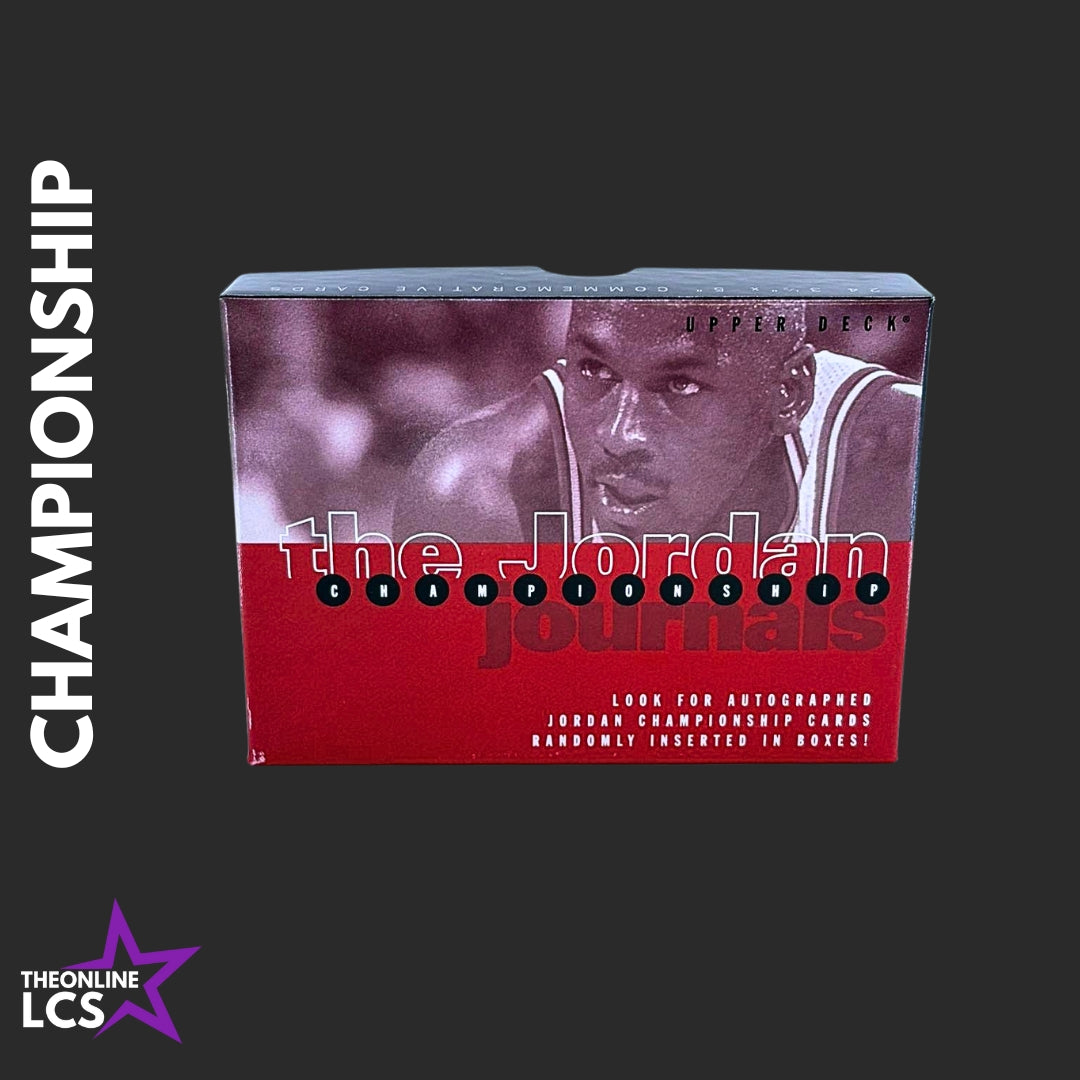 1997 Upper Deck The Jordan Championship Journals Opened Box