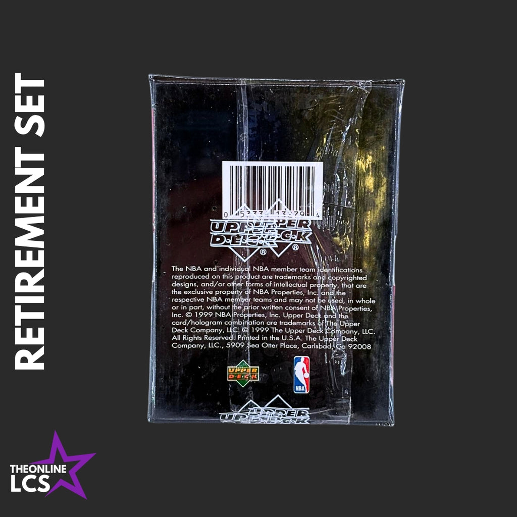 1999 Upper Deck Michael Jordan Retirement 23 Card Set Box