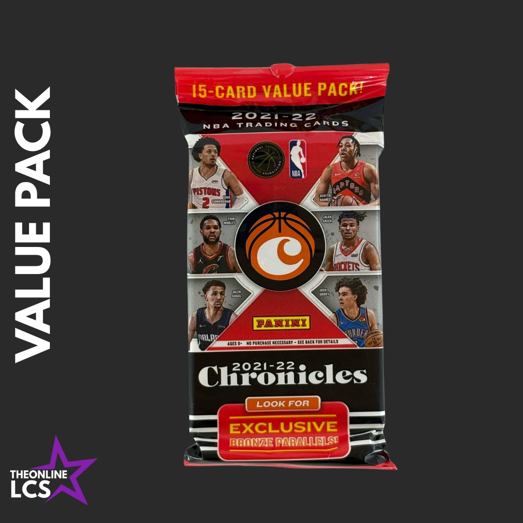 2021-22 Panini Chronicles NBA Basketball Value Pack