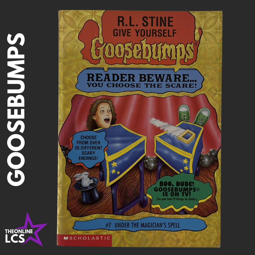 Apple Fiction Goosebumps Give Yourself Under The Magician's Spell #7 R.L. Stine