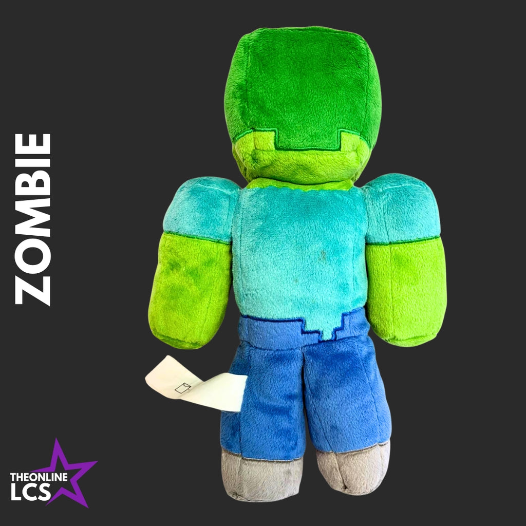 2014 Mojang Jinx Minecraft Green Zombie 12" Plush