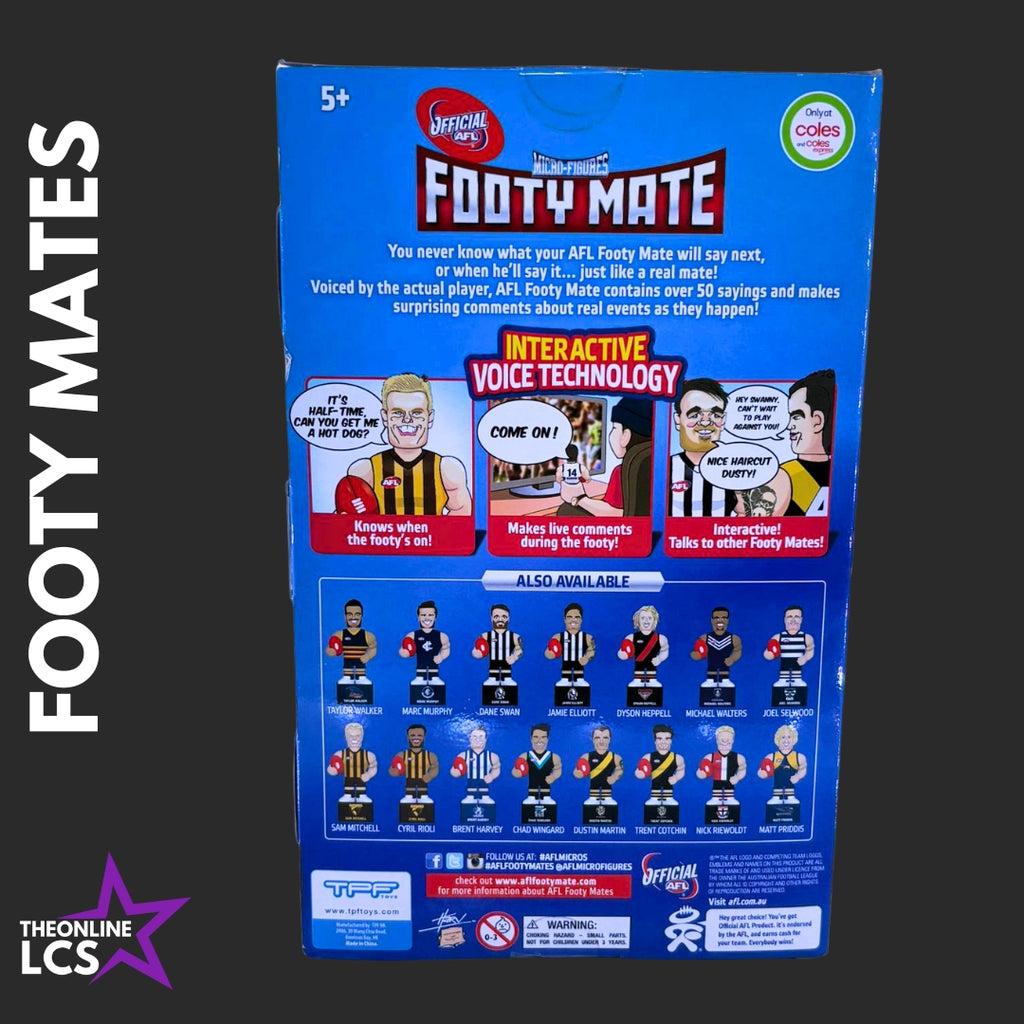 2016 AFL Footy Mate Dyson Heppell Interactive Talking Limited Edition Toy