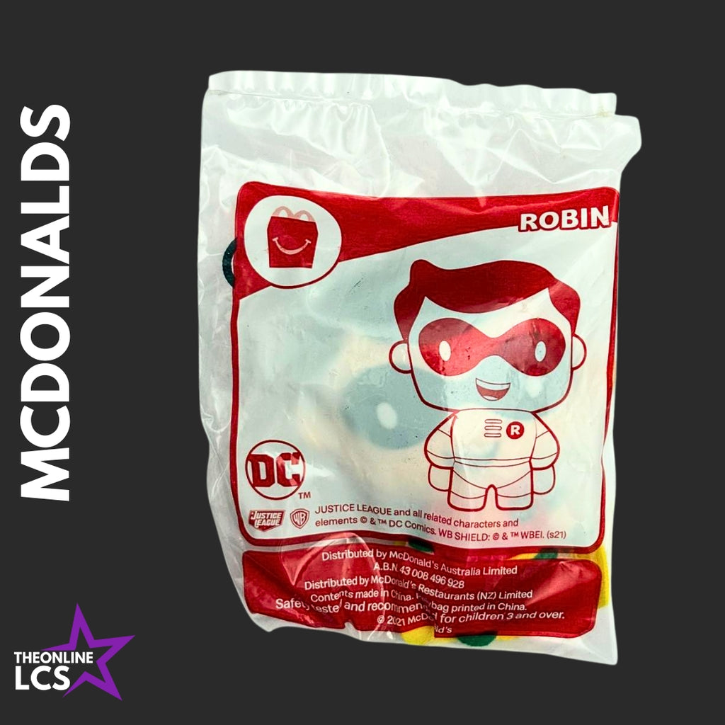 2021 McDonalds Happy Meal Toy DC Super Heroes Robin