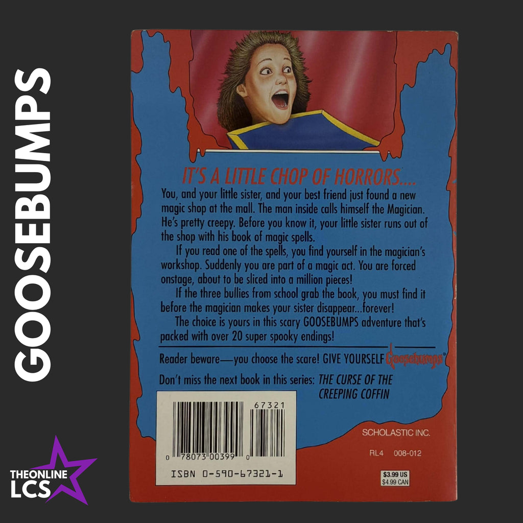 Apple Fiction Goosebumps Give Yourself Under The Magician's Spell #7 R.L. Stine