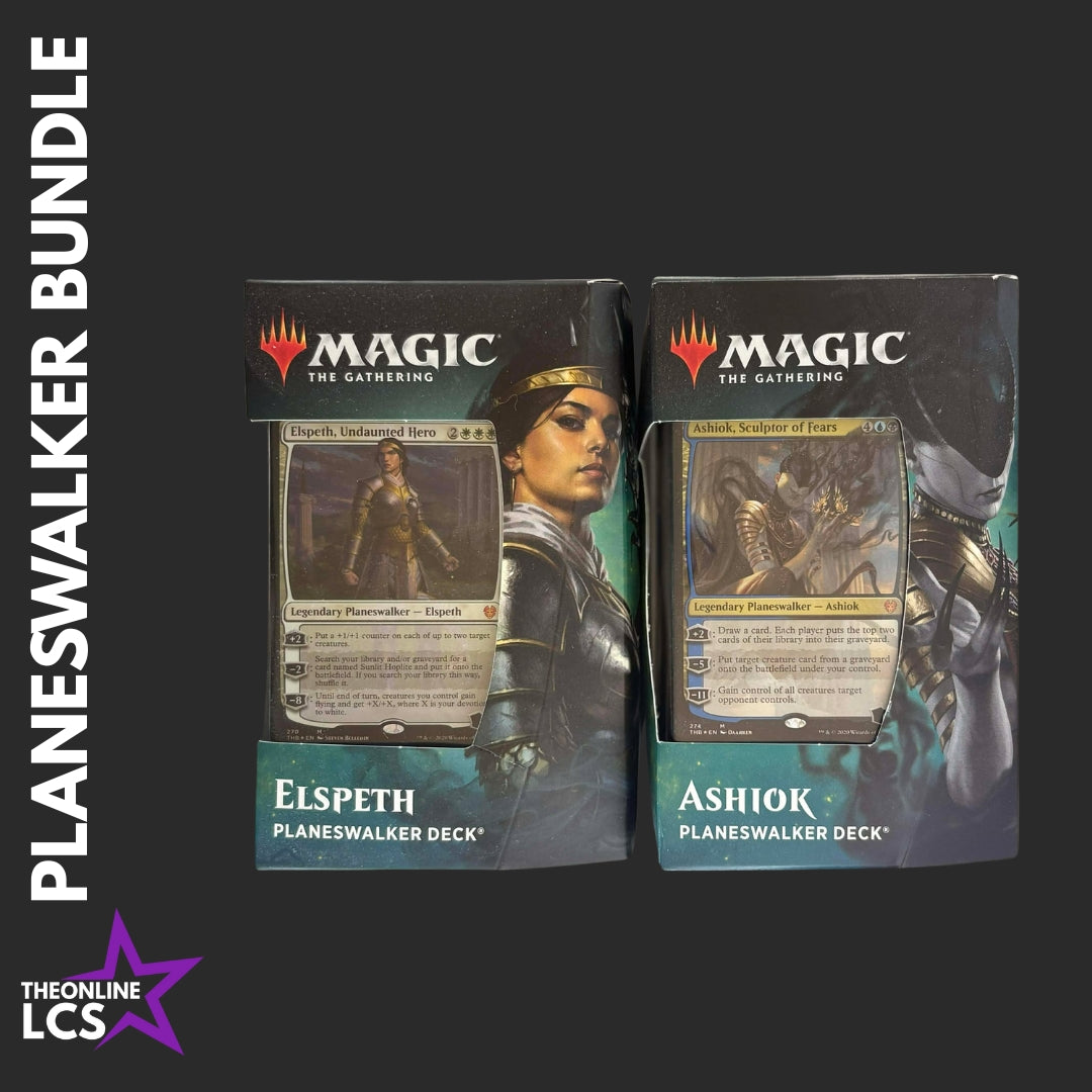 Magic The Gathering TCG Theros Beyond Death Planeswalker Deck Combo - Elspeth, Ashiok