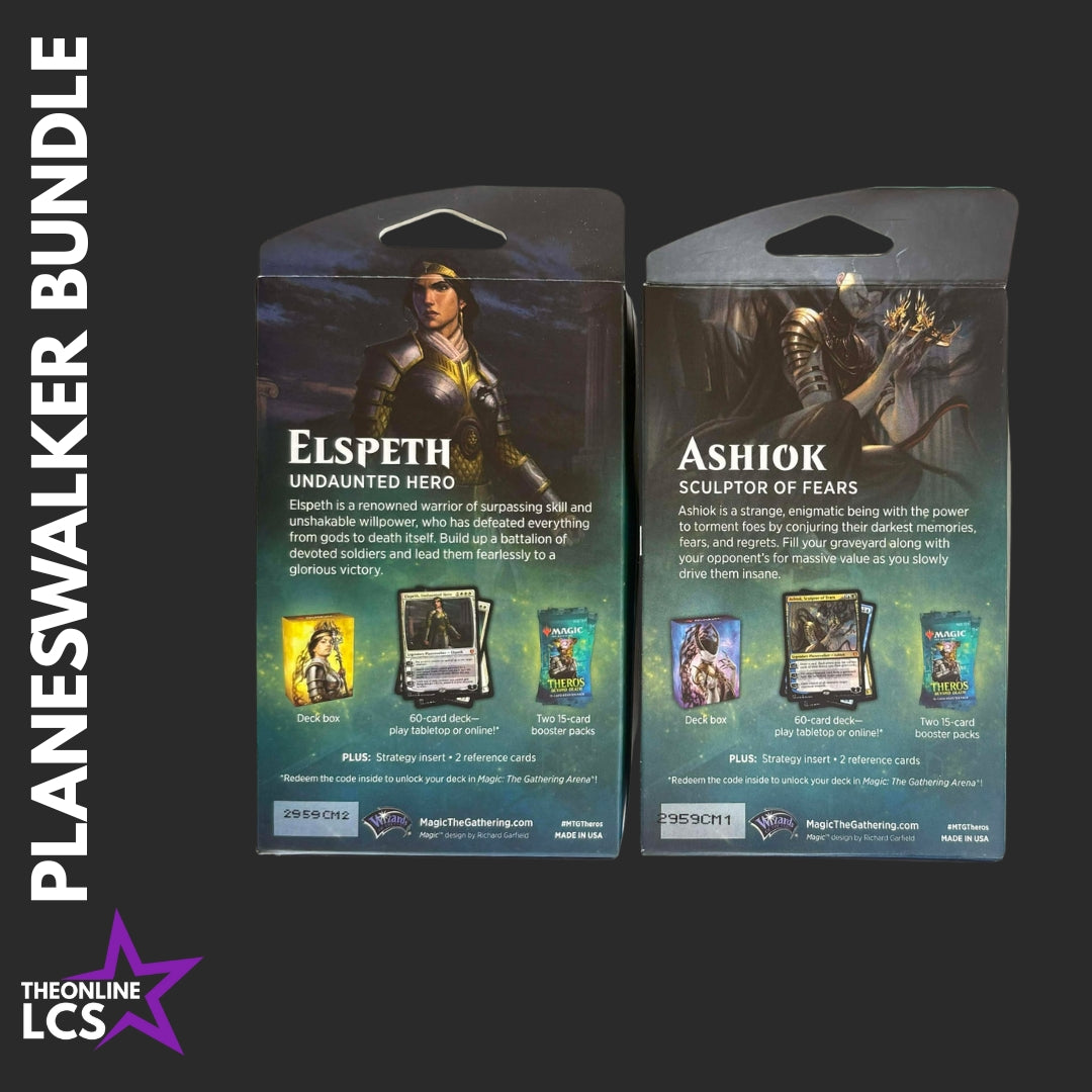 Magic The Gathering TCG Theros Beyond Death Planeswalker Deck Combo - Elspeth, Ashiok