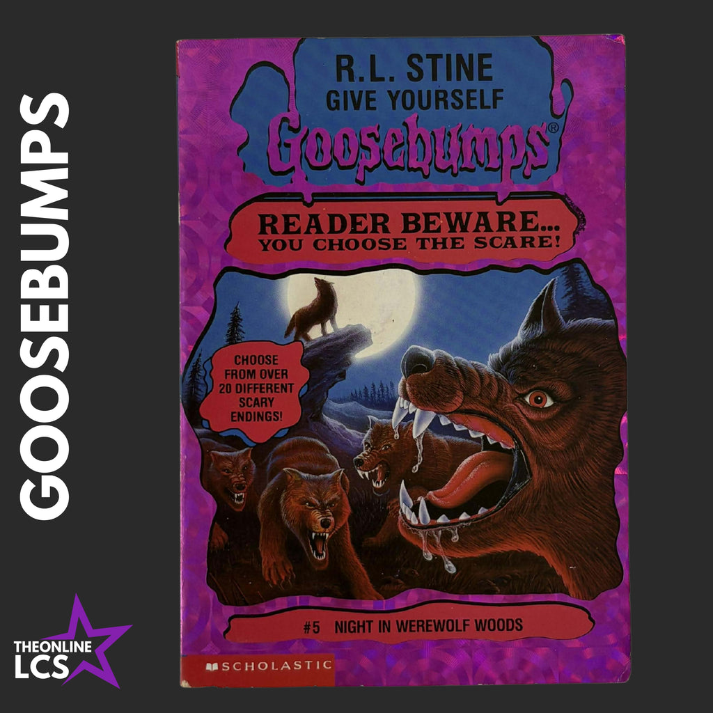 Apple Fiction Goosebumps Give Yourself Night In Werewolf Woods #5 R.L. Stine