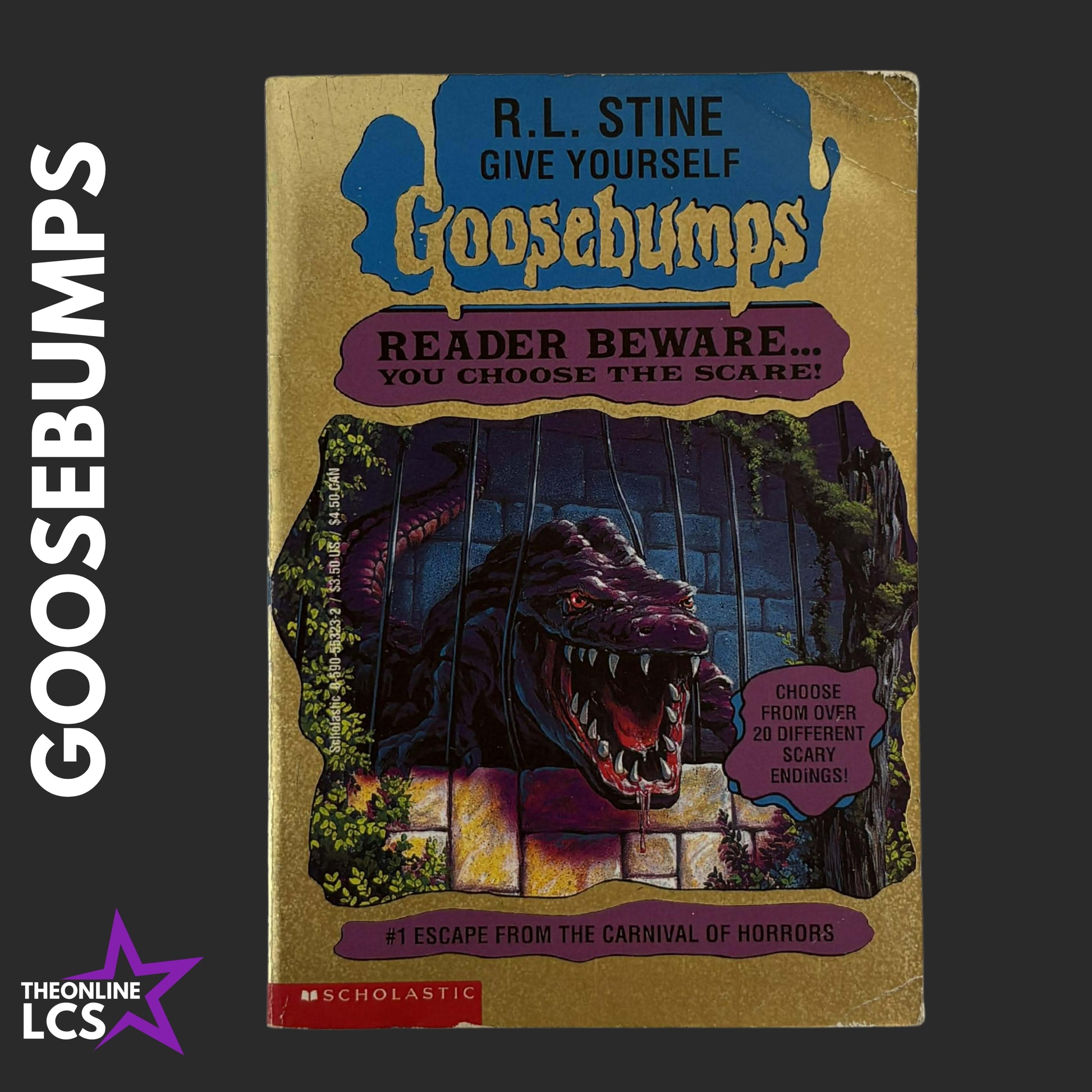 Apple Fiction Goosebumps Give Yourself Escape From The Carnival Of Horrors #1 R.L. Stine
