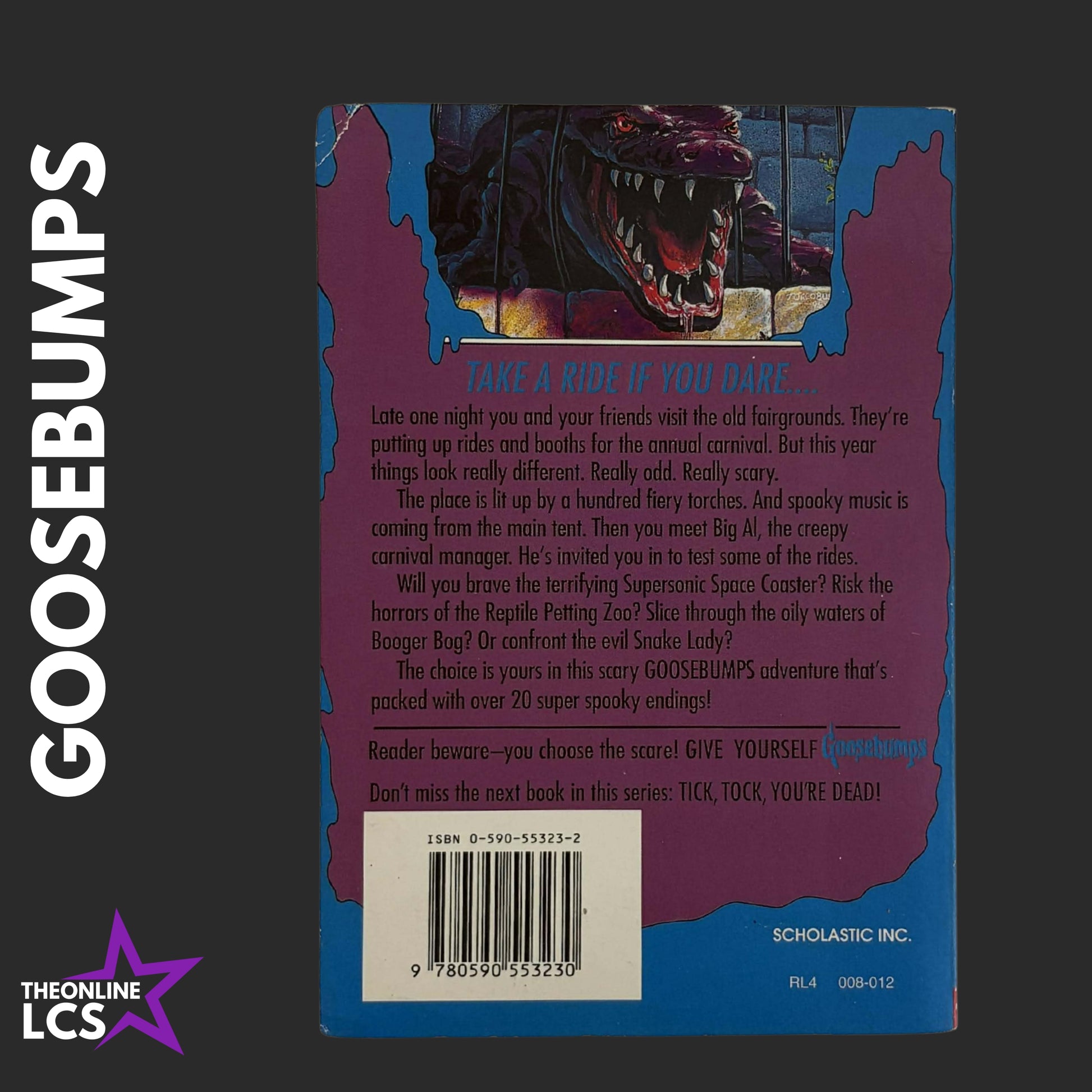 Apple Fiction Goosebumps Give Yourself Escape From The Carnival Of Horrors #1 R.L. Stine