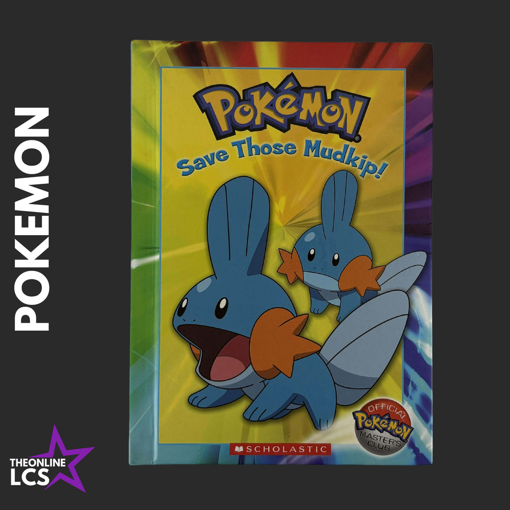 2005 Scholastic Pokémon Save Those Mudkip Official Masters Club Hardcover