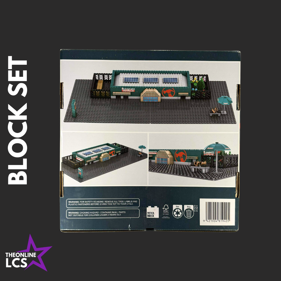 Bunnings Limited Edition Building Blocks Warehouse