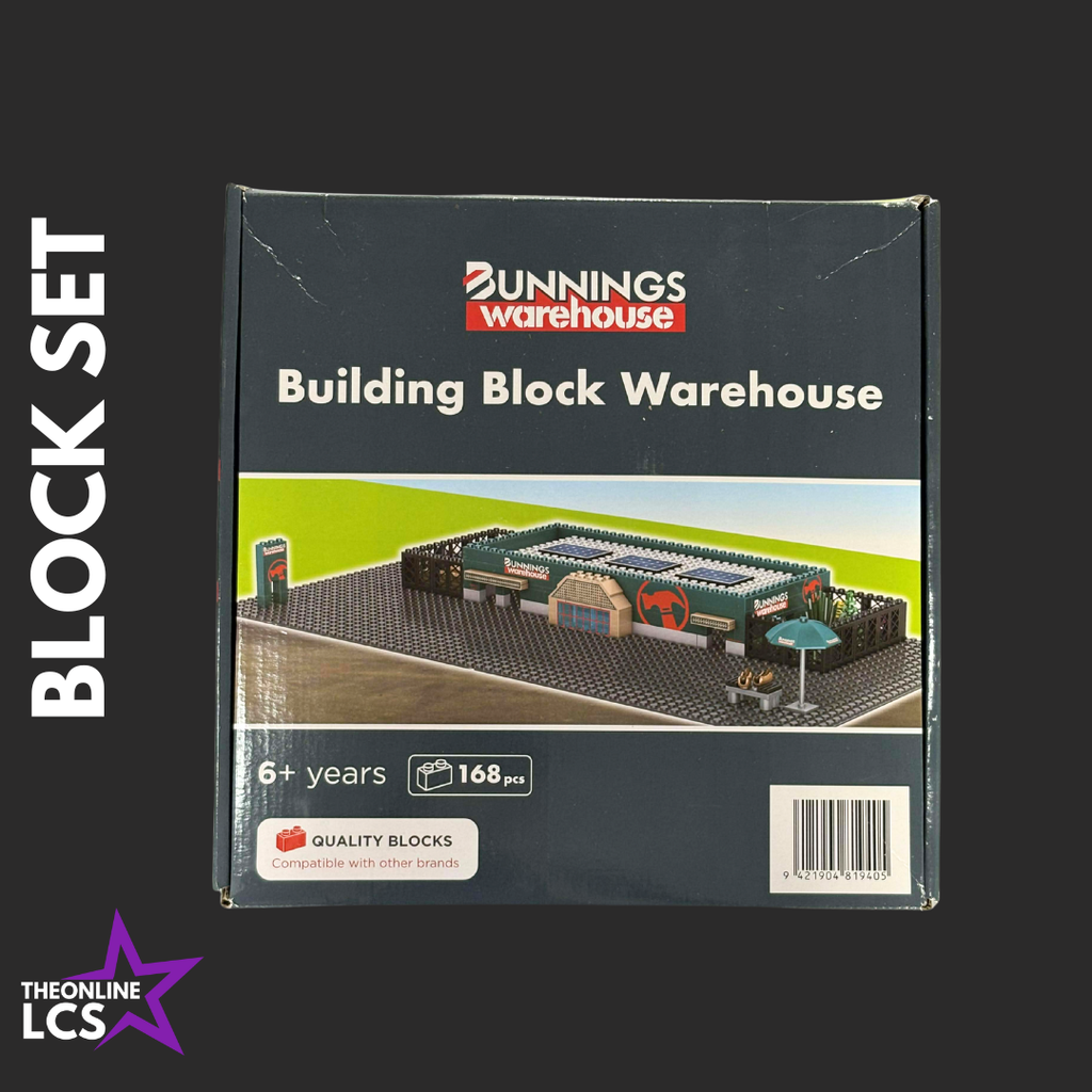 Bunnings Limited Edition Building Blocks Warehouse