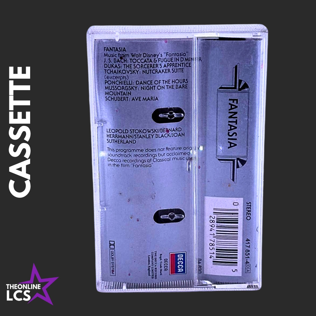 DECCA Cinema Gala Music From Walt Disney's Fantasia Cassette Tape