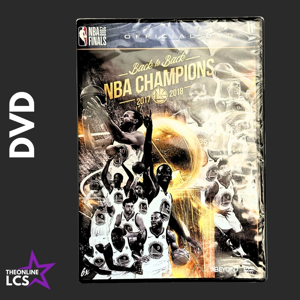 NBA 2017-18 Champions Golden State Warriors Sealed New BHE7987 DVD
