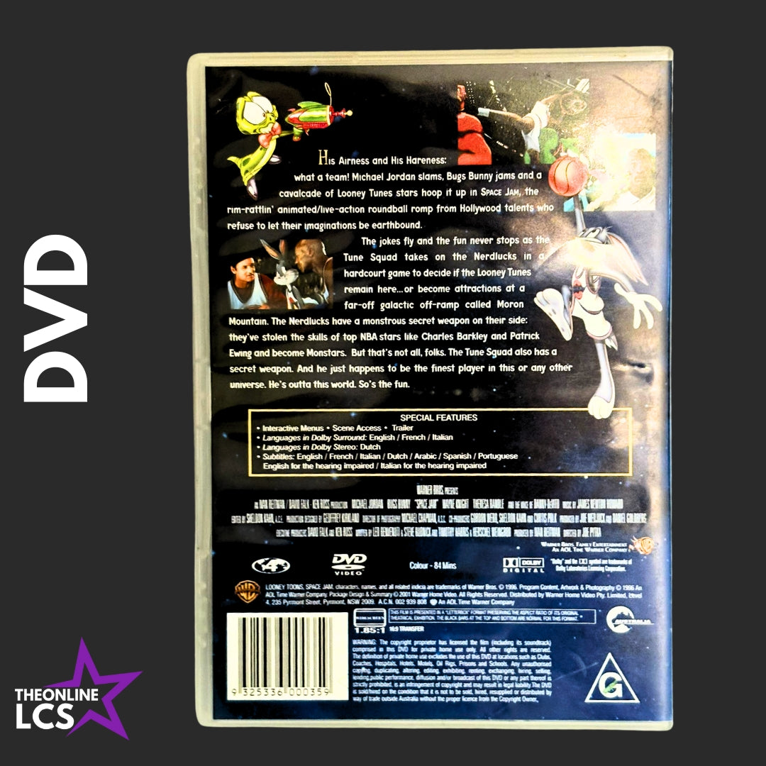 Warner Bros Space Jam 16400 DVD