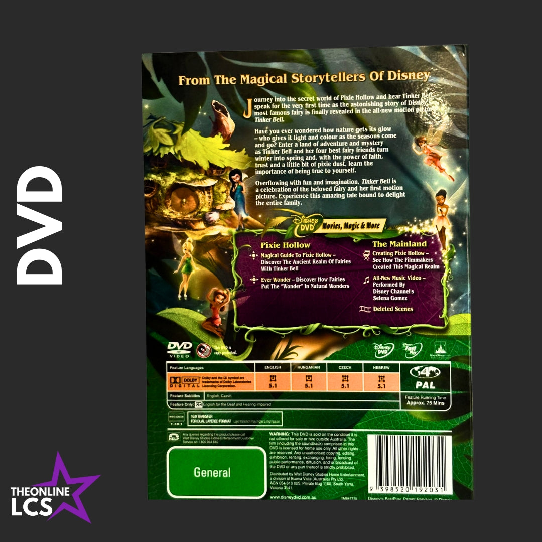 Walt Disney TinkerBell Sleeved E01920 DVD
