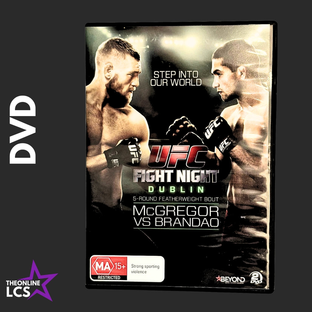 UFC Fight Night McGregor vs Brandao & 178 Johnson vs Cariaso BHE7375S2 DVD