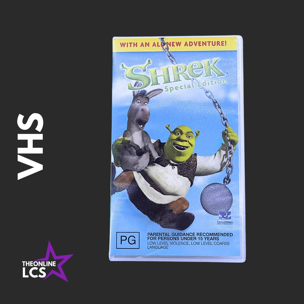 DreamWorks Shrek Special Edition VHS