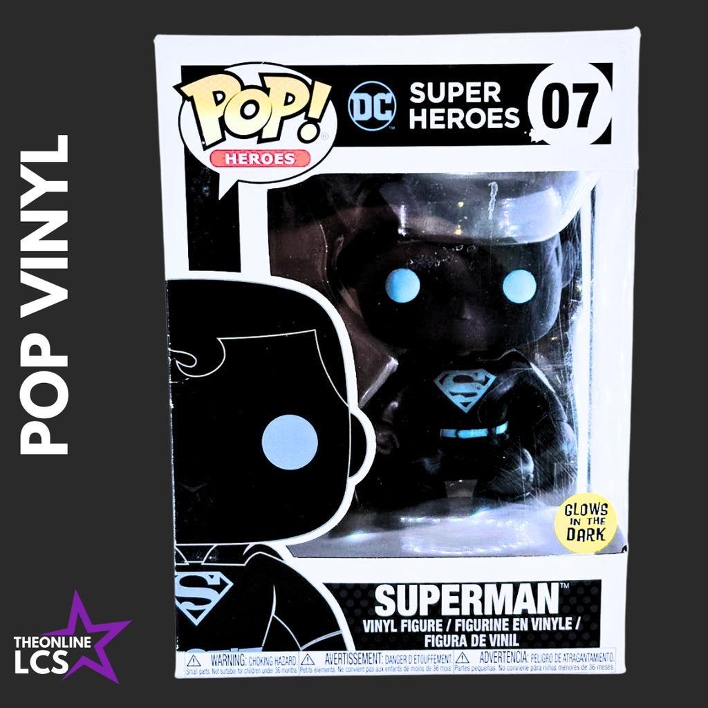 Funko Pop! DC Super Heroes Superman Glow in the Dark #07