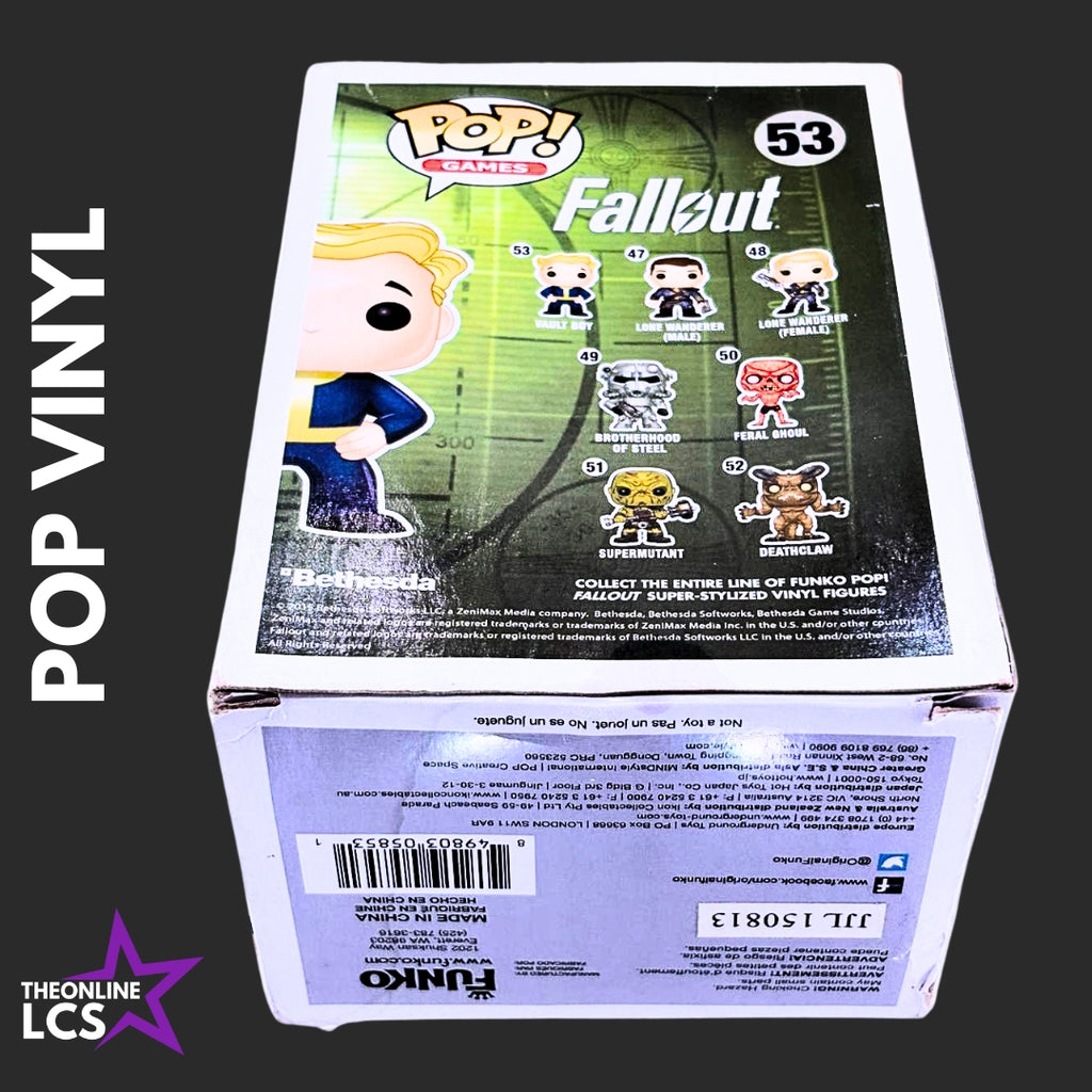 Funko Pop! Fallout Vault Boy #53 Damaged Box