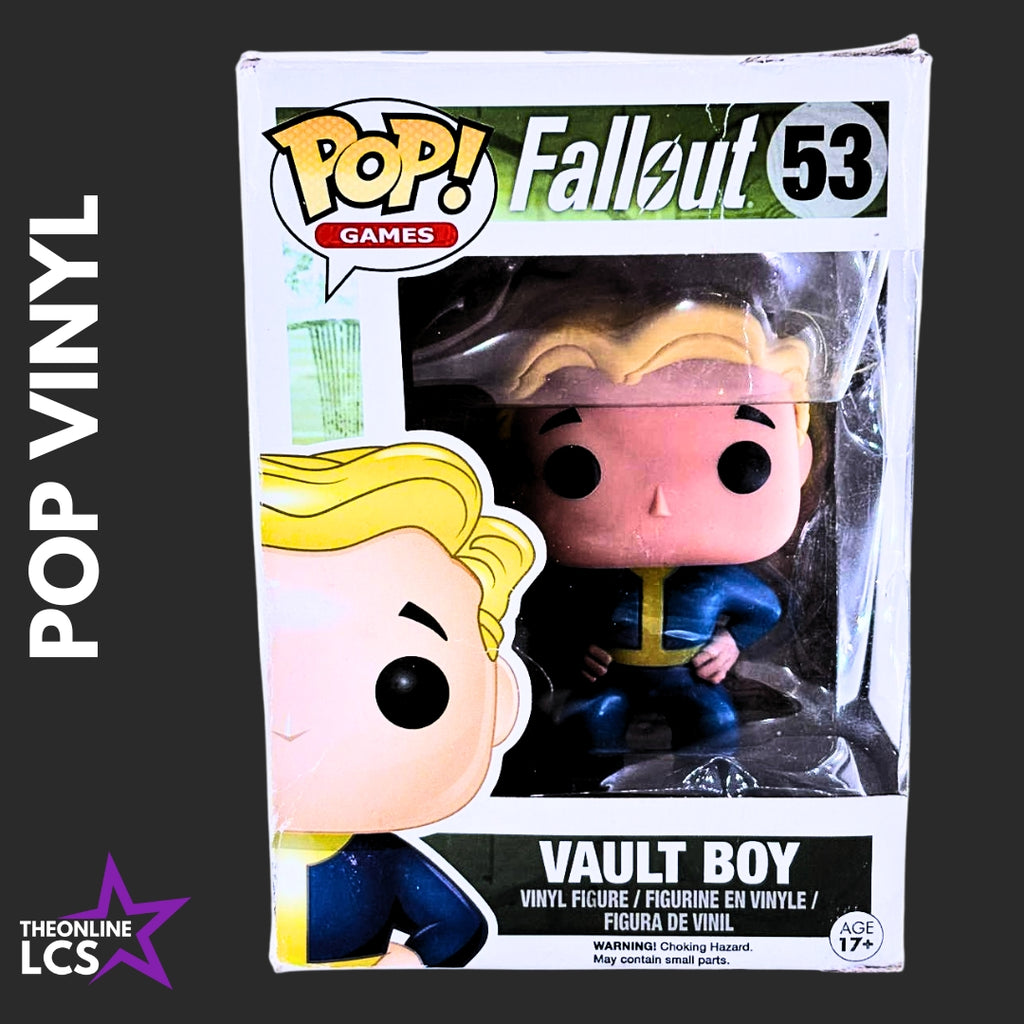 Funko Pop! Fallout Vault Boy #53 Damaged Box