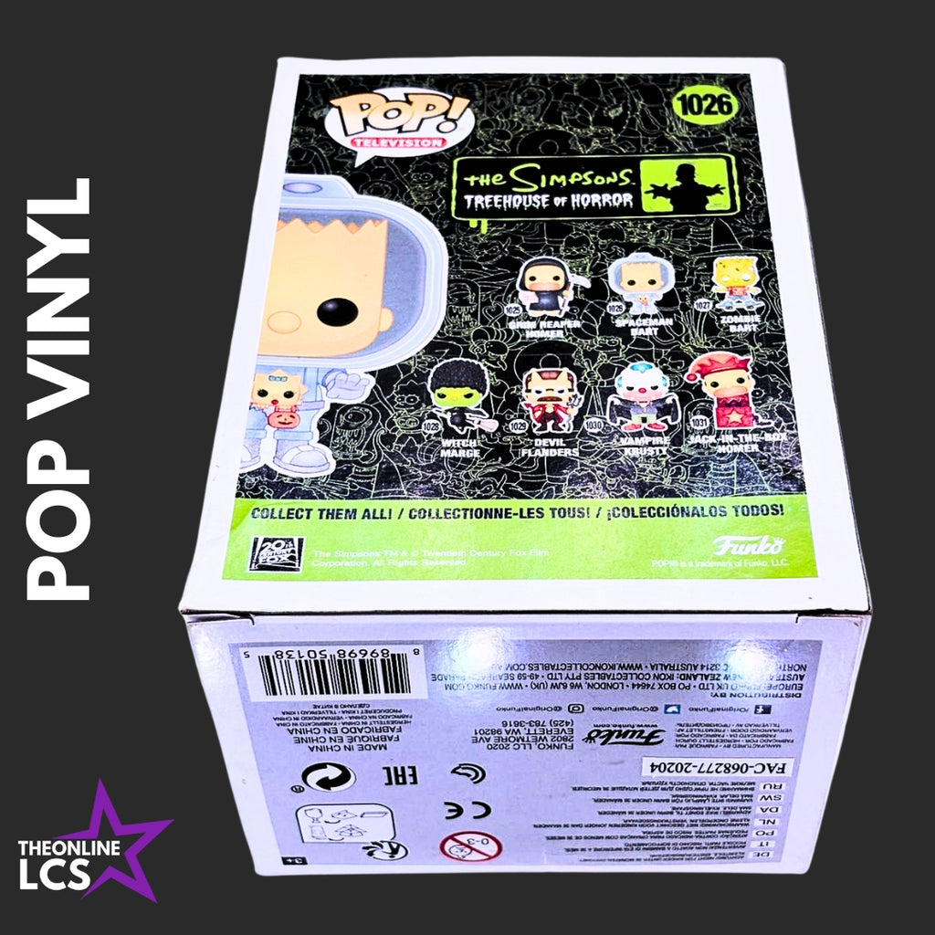 Funko Pop! The Simpsons Treehouse of Horror Spaceman Bart #1026