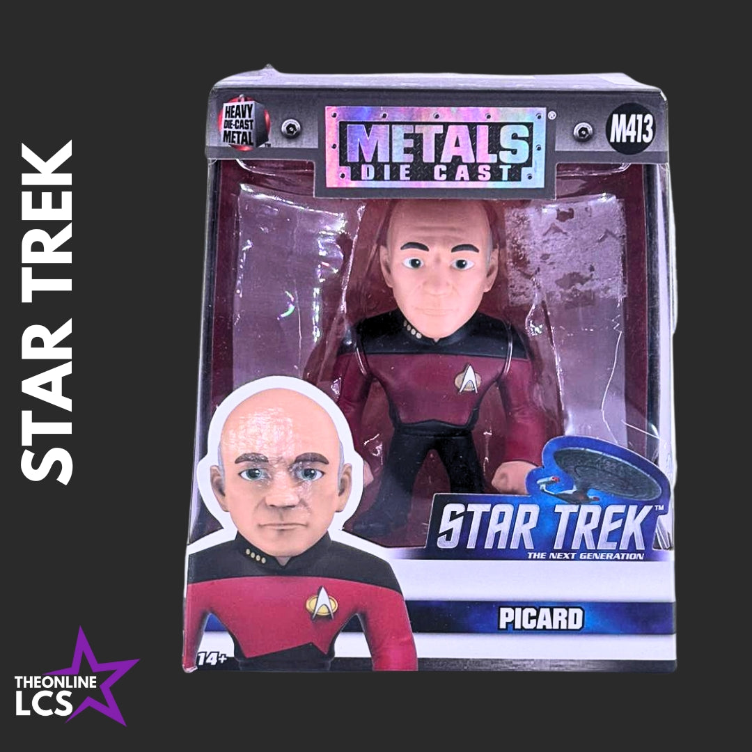 Jada Metals Die Cast Star Trek Captain Picard 4" #M413