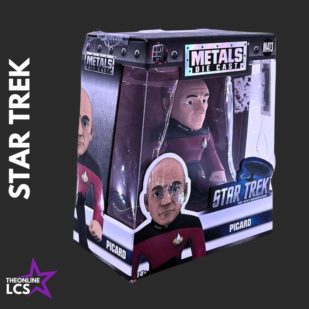 Jada Metals Die Cast Star Trek Captain Picard 4" #M413