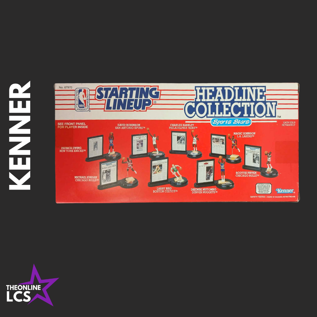 1992 Kenner Starting Lineup Headline Collection Michael Jordan New In Box