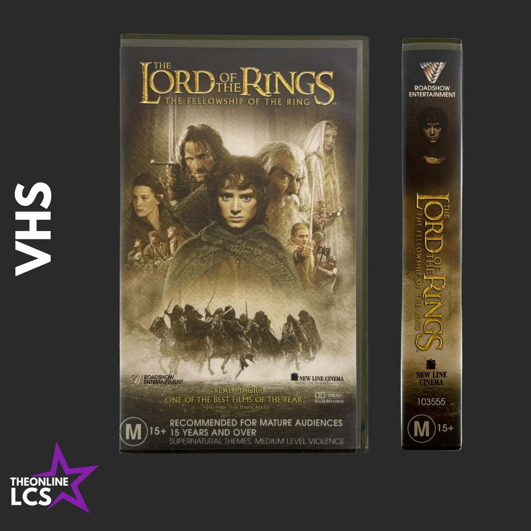 Roadshow Lord of The Rings The Fellowship of The Ring 103555 VHS