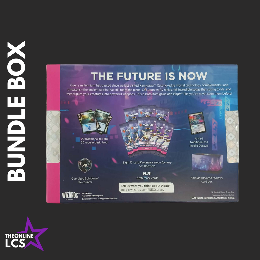 Magic The Gathering TCG Kamigawa Neon Dynasty Bundle Box