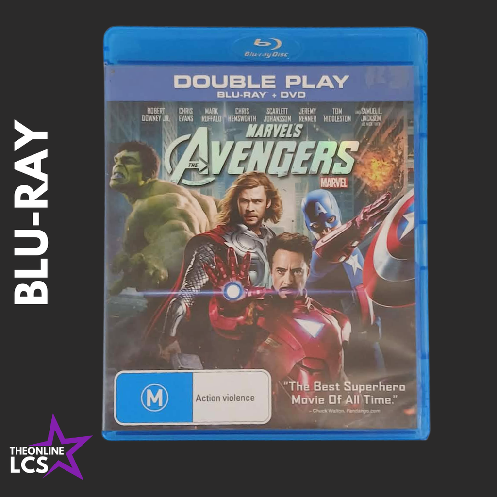 Marvel The Avengers 2-Disc Double Play T17780 Blu-Ray + DVD