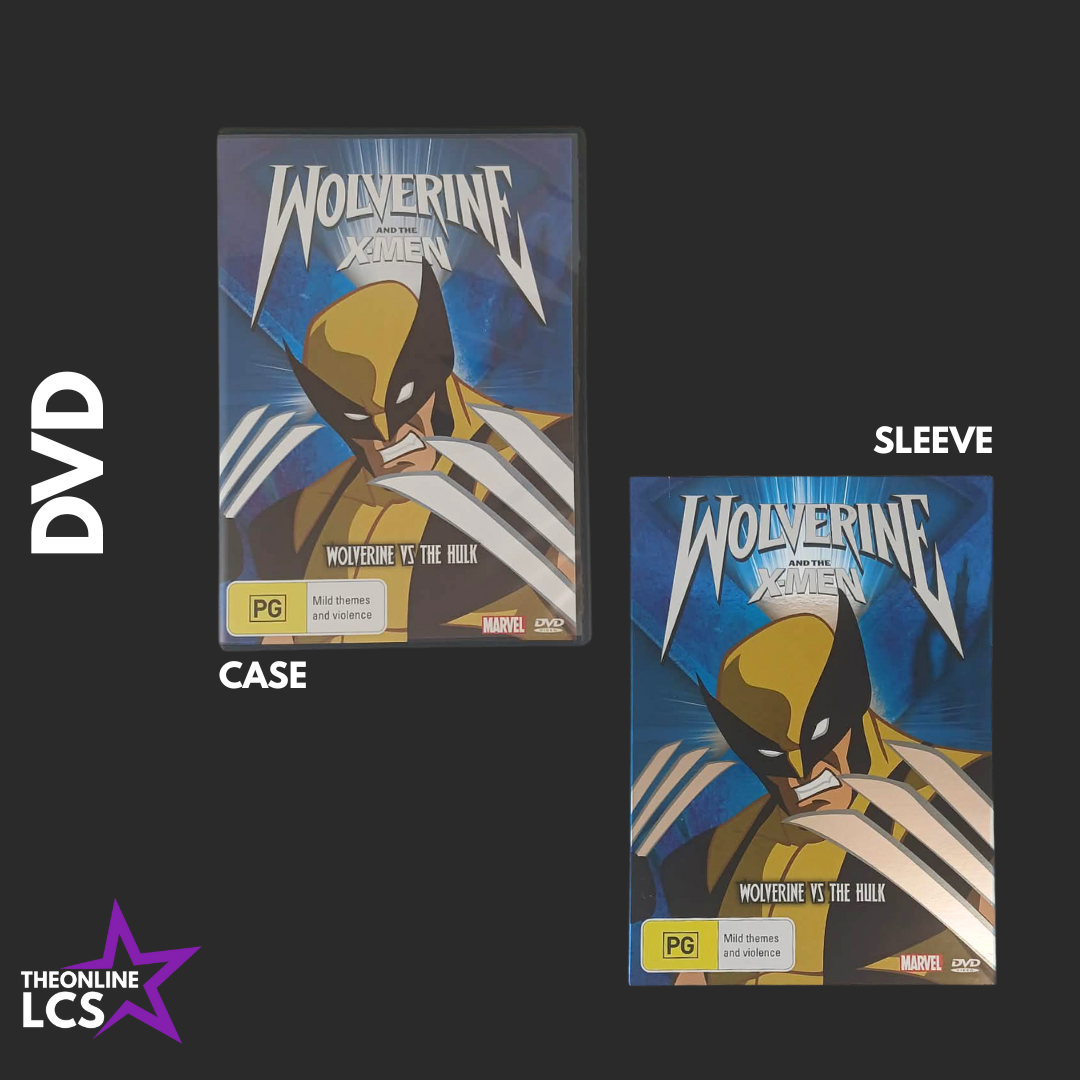 Marvel Wolverine And The X-Men. Wolverine vs The Hulk Sleeved 13072 DVD