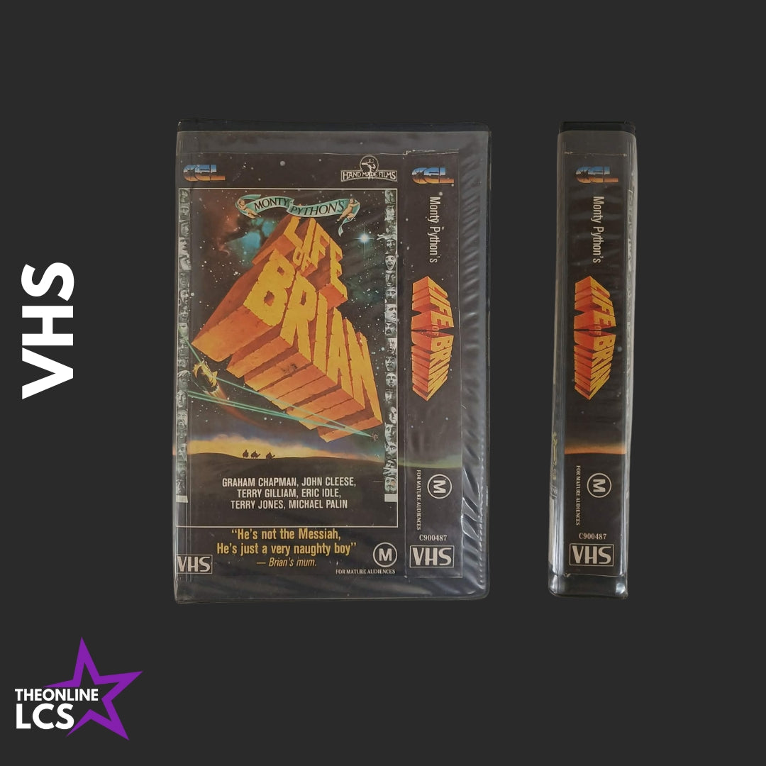 CEL Monty Python's Life of Brian Pre-Cert VHS